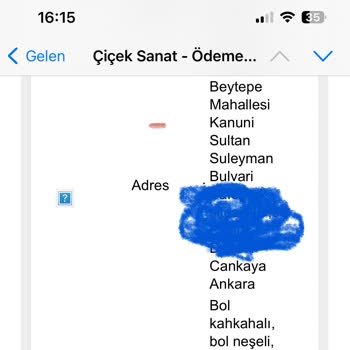 Çiçek Sanat Sipariş Başka Adrese Gönderildi Ve Kimseye Ulaşılamıyor!