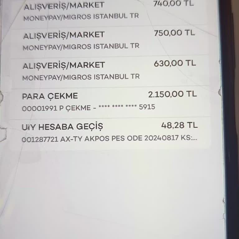 MoneyPay/Migros İstanbul TR