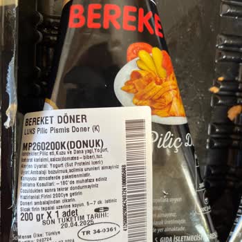 Bereket Döner Kemik Çıkma Sorunu