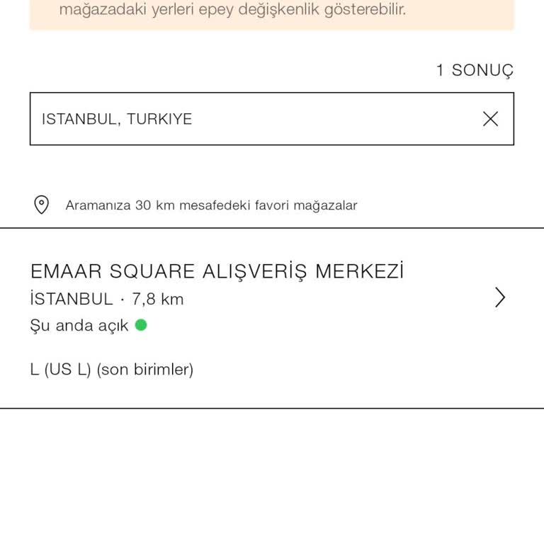 Zara Stok Durumu Yalanı