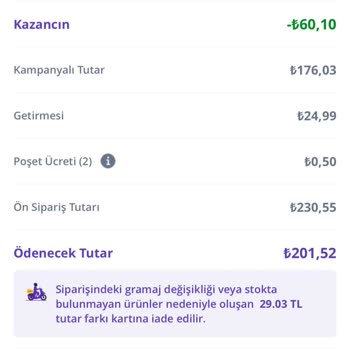 Getir Fazla Para Çekiyor