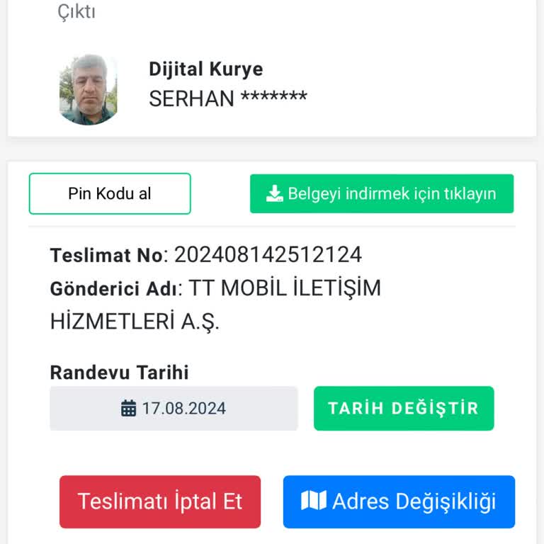 Dijitalkurye Türk Telekom Hat Taşıma İşleminin Gerçekleştirilmemesi