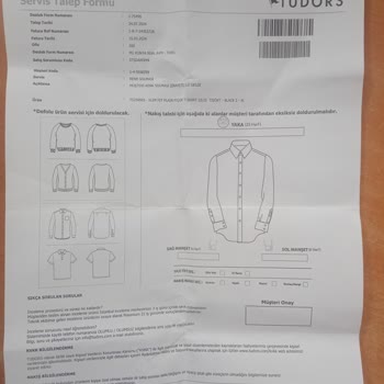 Tudors Gömlek Polo Yaka T-Shirtlerin Hızla Solması Ve Yetersiz Müşteri Hizmeti