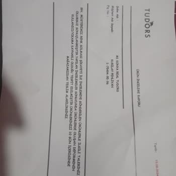 Tudors Gömlek Polo Yaka T-Shirtlerin Hızla Solması Ve Yetersiz Müşteri Hizmeti