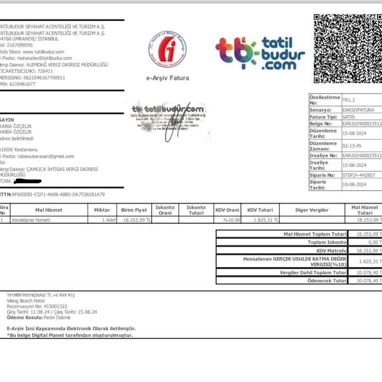 Tatilbudur Otel Rezervasyonunda Taksitlendirme Sorunu Ve Kötü Müşteri Hizmetleri