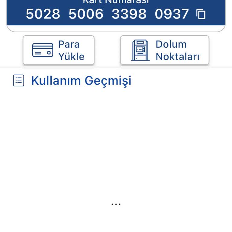 EGO Genel Müdürlüğü Ego Kart Bakiye Sıfırlanması