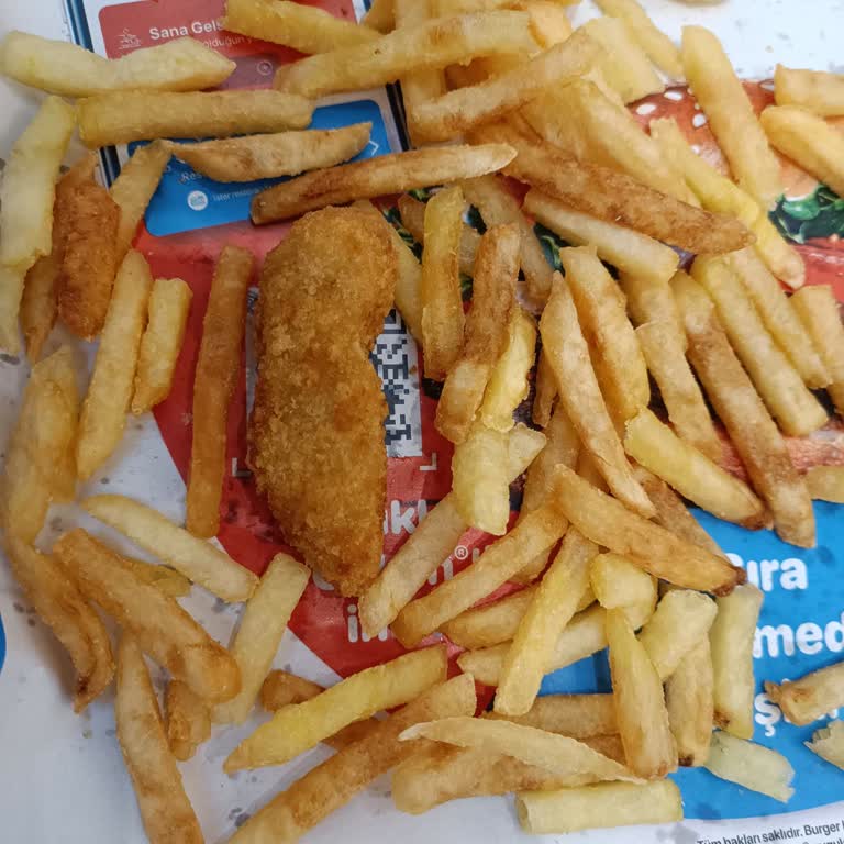 Burger King Patates Kalitesi Çok Düşmüş