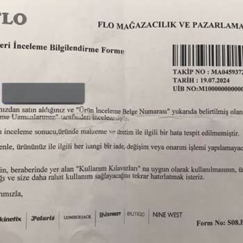 FLO Ayakkabı Sorumluluk Almayan Ve Müşteriyi Suçlayan FLO