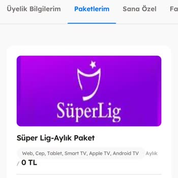 TOD Tv Tod Aynı Üye Numarasıyla Hem Sezonluk Hem De Aylık Üyelik Ücreti