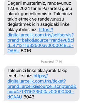 Çanakkale Merkez Beko Servisi Şikayet