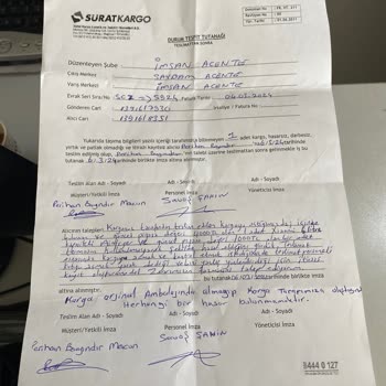 Sürat Kargo Kargo Şirketi Mağduriyeti: Paramparça Gelen Hediye