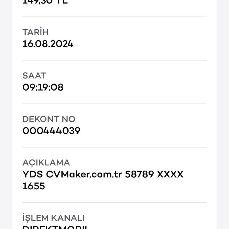 YDS CV Maker Skandalı
