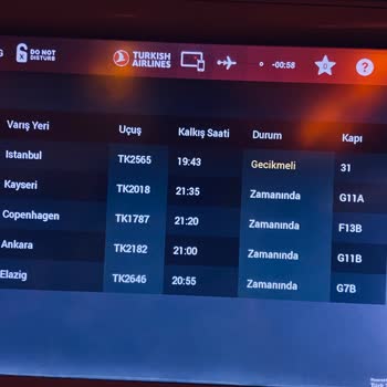 THY Sürekli Rötar Ve Koltuk Değişikliği İle Mağduriyet Yaşadım