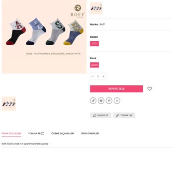 Gloris Yanıltıcı Ürün Görseli