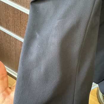 DS Damat'tan Aldığım Takım Elbisede Ütü İzleri Ve Hizmet Sorunları