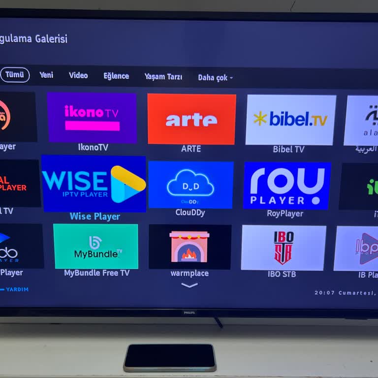 Philips TV Tod Uygulama Yok