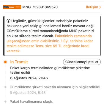 MNG Kargo Gümrükte Bekletilen Ürünler Ve Ekstra Vergi Sorunu