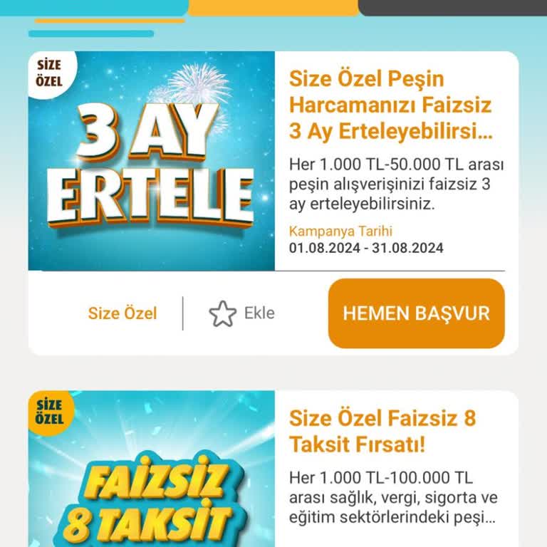 VakıfBank-cepte Kazan Uygulamasında Yanıltıcı Kampanyalar