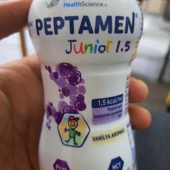 Nestle Peptamen Junior Vanilya Aromalı Mama Tadında Sorun Var