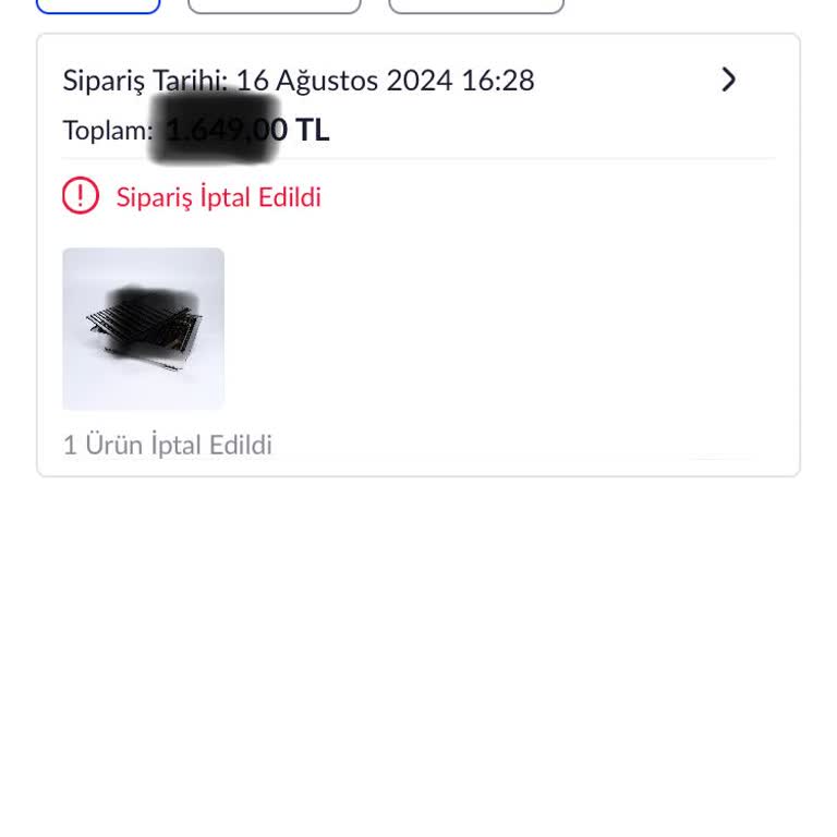 Pazarama'da Sipariş İptal Sorunu Ve Müşteri Hizmetleri Yanıtı
