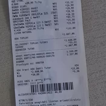 A101 Hadi Barkod Okuma Hatası Ve Bildirmeme Sonrası 200 Kayıp