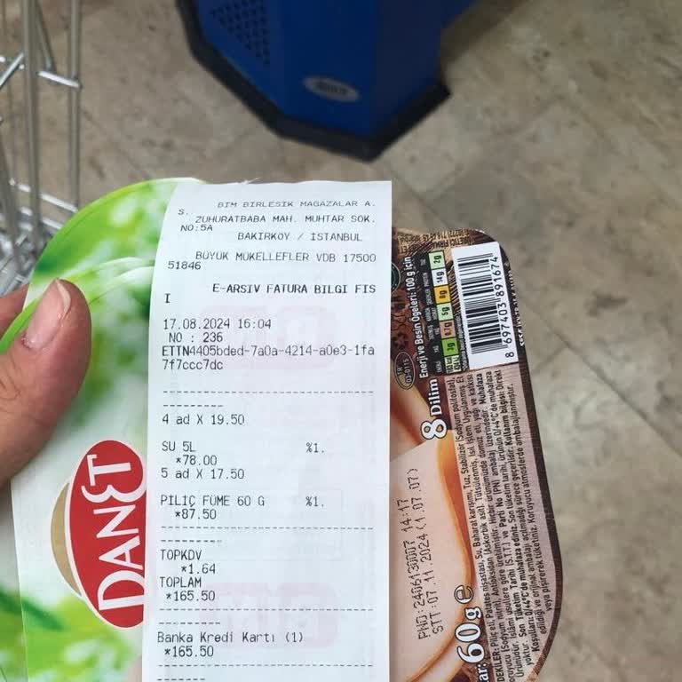 BİM Yanlış Ürün Faturası Sorunu Ve Çözüm Eksikliği