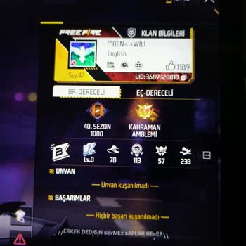 Garena Free Fire Free Fire Hesabımı Kurtarma İşlemi