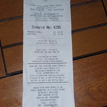 Kemer Burger King Çifte Standart