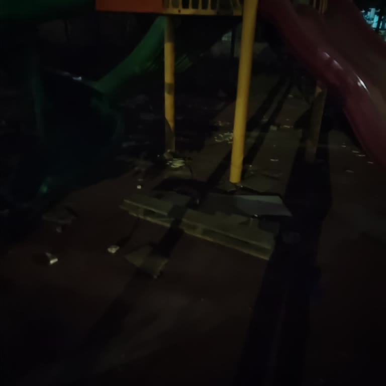 Soma Belediyesi Parkının Tehlikeli Durumu