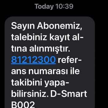 DSmart Bana DSmart Üyeliği Vermiyor. 1 Aydır Oyalıyor