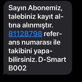 DSmart Bana DSmart Üyeliği Vermiyor. 1 Aydır Oyalıyor