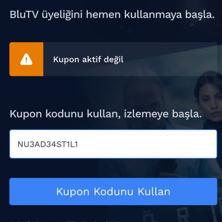 Hepsi Burda Blu TV Aktif Değil Uyarısı