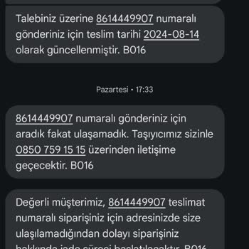 Trendyol Express Ürünün Teslim Tarihi Gelmeden İade Süreci Başlattı