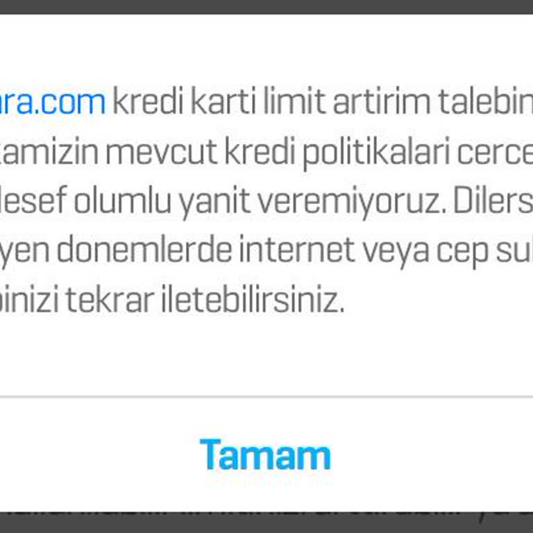 Enpara Kredi Kartı Limit Artırımı Sorunu