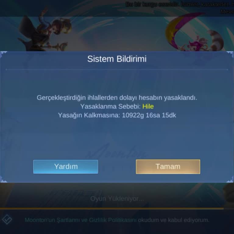 Mobil Legends Hile Cezası