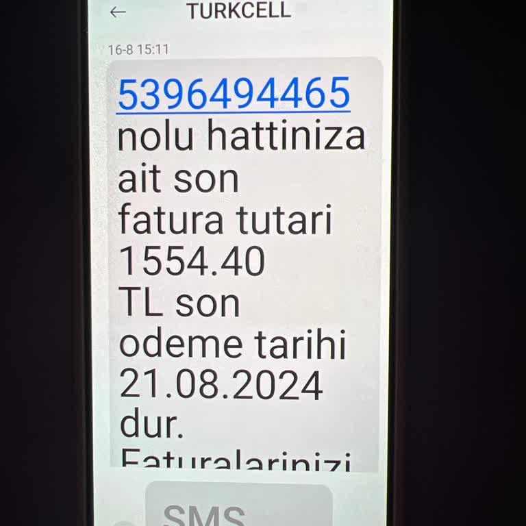 Yanlış Fatura Bilgileri ile Mağduriyet Yaşıyorum