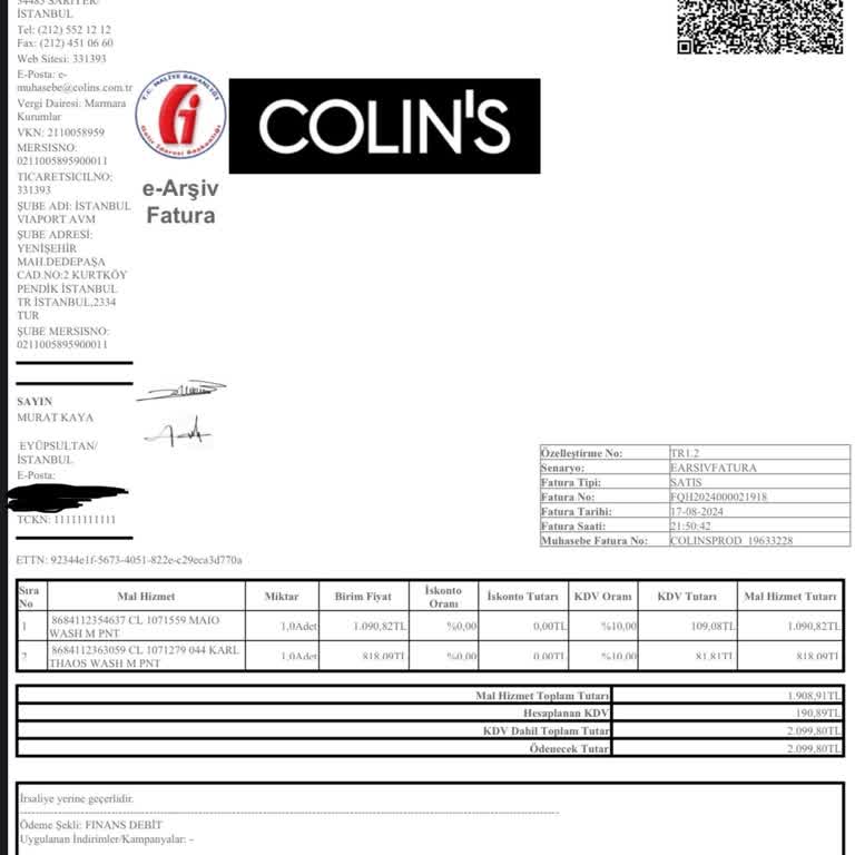 COLIN’S Poşet Ücreti Ne Demek? Altın Kaplamamı