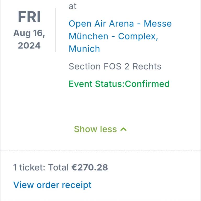 Viagogo Adele Bilet Konseri