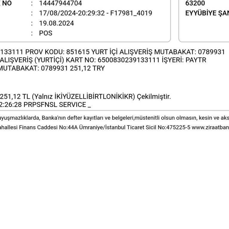 Paytr Sanal Pos Da İşleme Yaani Alışverişi Tamam Değmeme Rağmen Olmaması
