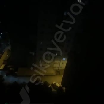 ABB - Ankara Büyükşehir Belediyesi Gece Saatlerinde İnşaat Çalışması