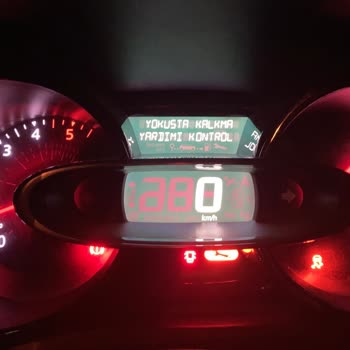 Renault Clio4 2018 Esc Ve Yokuş Kalma Uyarısı-- Direksiyon Cevir+start Uyarısı
