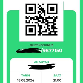 Bubilet Semicenk Konseri İçin İptal Talebine Yanıt Alamıyorum