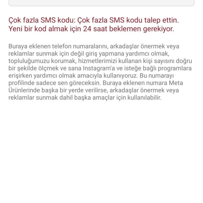 Instagram Hesabımın Kapatılması