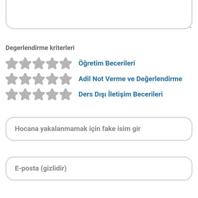 Hocam Hakkında Kişisel Bilgi Güvenliği İhlali