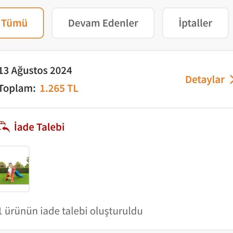 Trendyol Yanlış Ürün Gönderimi Ve İade Süreci
