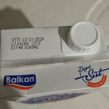 Balkan Süt Ürünleri Balkan Süt Bozuk Çıktı.