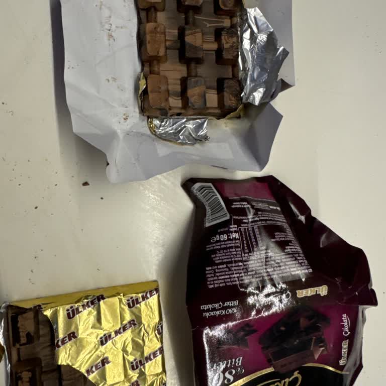 17.08.2024 Tarihinde Alınan Ülker %80 Bitter Çikolatanın Bozuk Çıkması