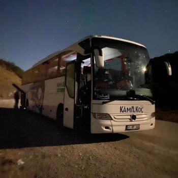 Kamil Koç Sinop-İstanbul Otobüs Arızası Yolda Kaldı Perişanlık Resmen