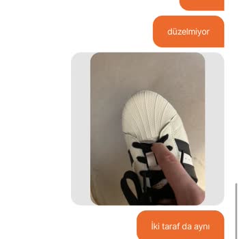 Hepsiburada Adidas Superstar Xlg Üretim Hatası Ayakkabı