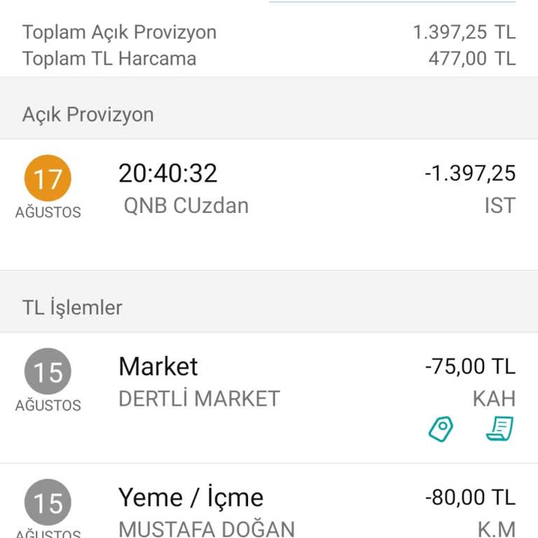 QNB Finans Kayıp Para Sorunu